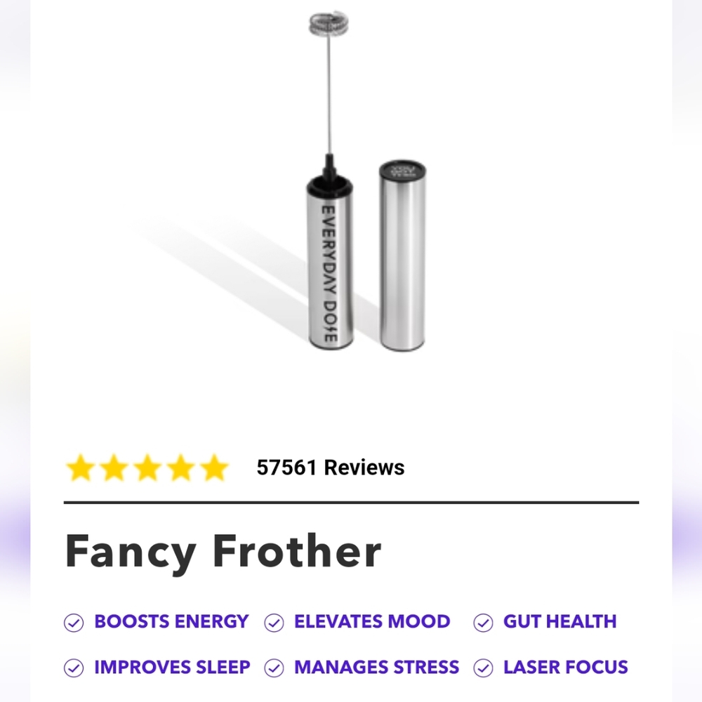 Everyday Dose frother
